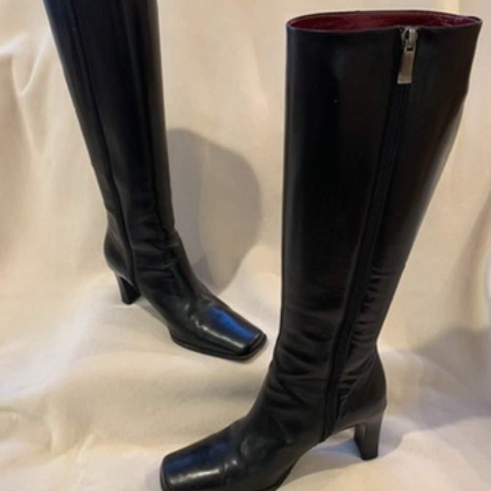 CORSO COMO Women’s Black Heeled Boots SIZE 6